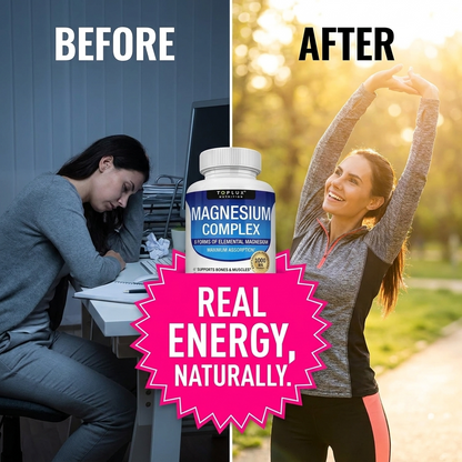 Toplux Magnesium Complex 8 Essential Magnesium Supplement